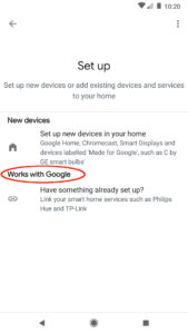 Google Home Works with Google